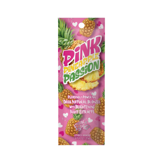 22ml sachet of Fiesta Sun Pink Pineapple Passion