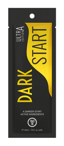 250ml bottle of Power Tan Dark Start