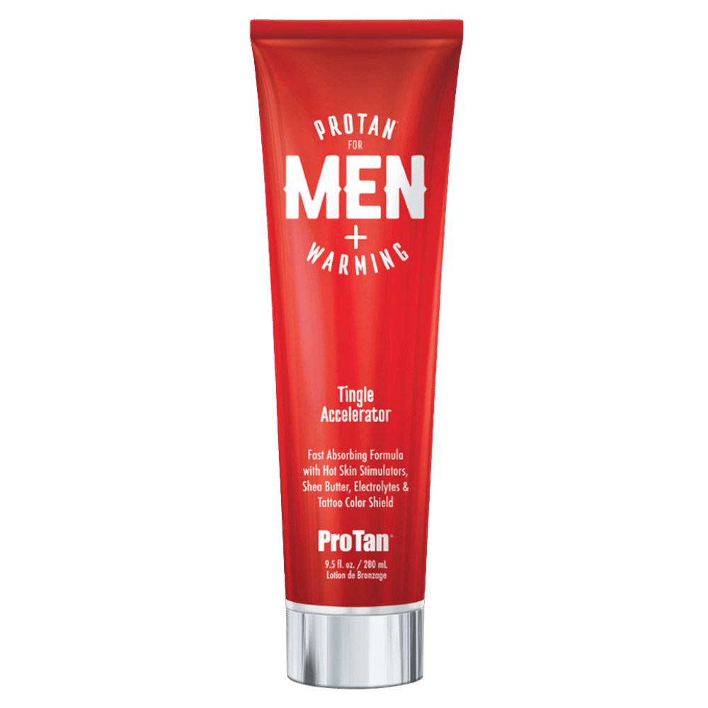 Pro Tan For Men + Warming Tingle Accelerator