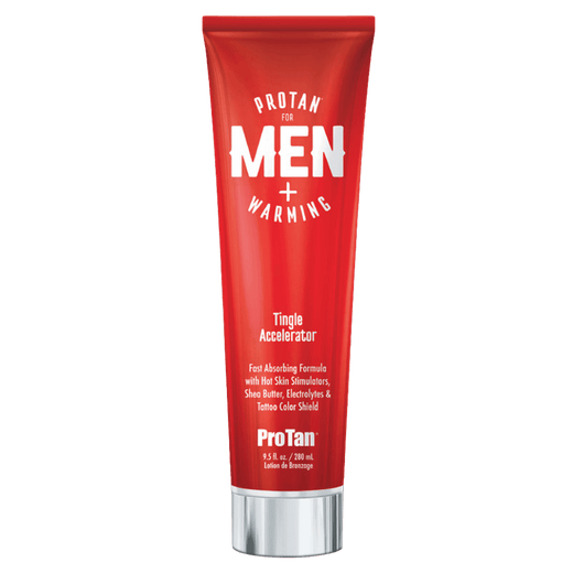 Pro Tan For Men + Warming Tingle Accelerator