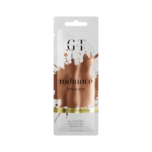 15ml sachet of Golden Tanning Radiance Bronzer