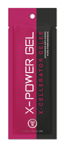 20ml sachet of Powertan X Power Gel