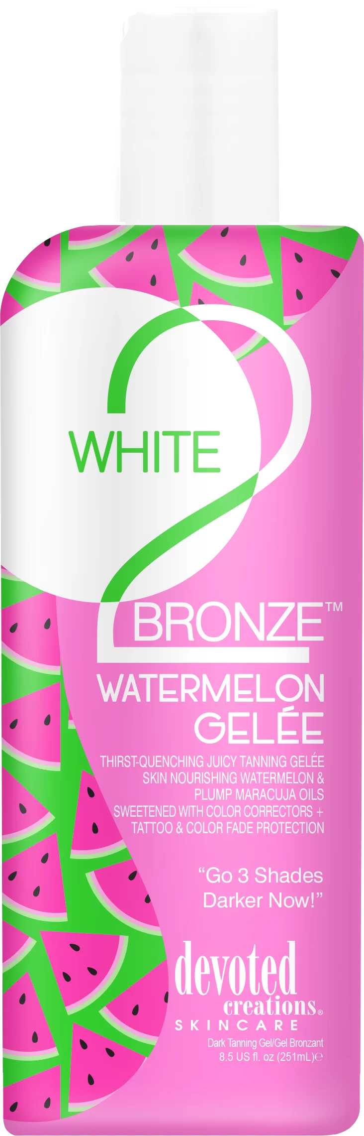 Devoted Creations White 2 Bronze Watermelon