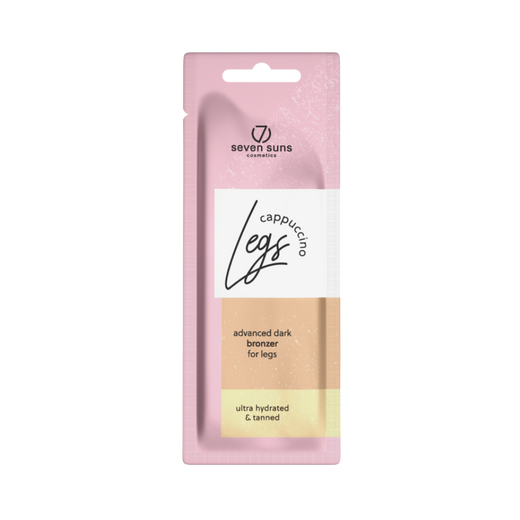15ml sachet of Seven Suns Cappuccino Legs