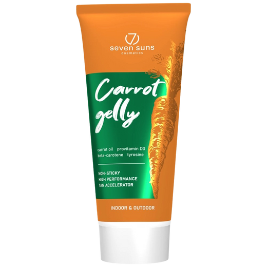200ml bottle of Seven Suns Carrot Gelly