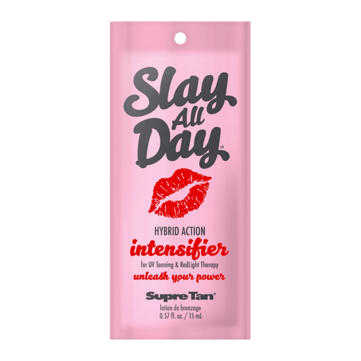15ml sachet of Supre Tan Slay All Day