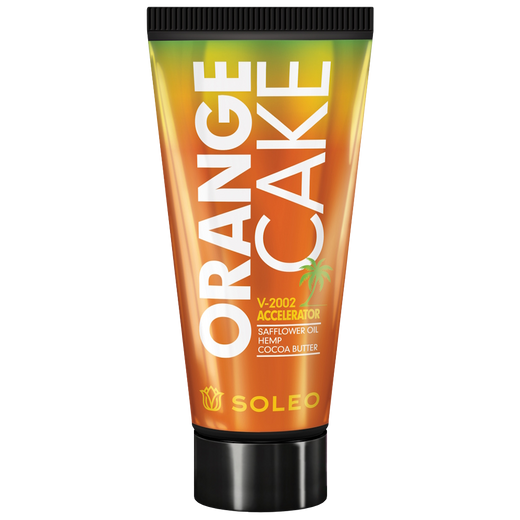 150ml bottle of Soleo Orange Cake