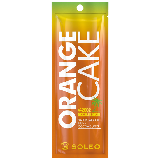 15ml sachet of Soleo Orange Cake