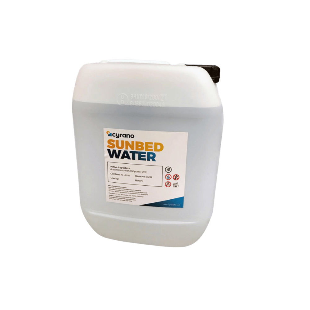 Cyrano Sanitised Sunbed Water Refill 5L