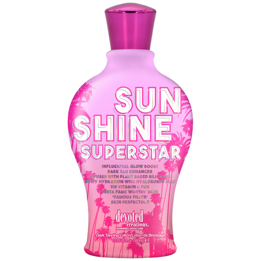 360ml bottle of Devoted Creations Sunshine Superstar