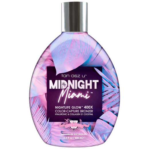 400ml bottle of Tan Asz U Midnight Miami