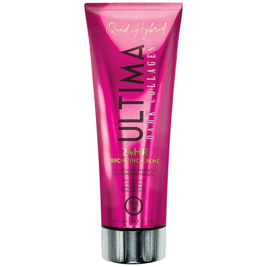 250ml bottle of Power Tan Ultima Dark Collagen