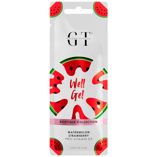 15ml sachet of Golden Tanning Well Gel