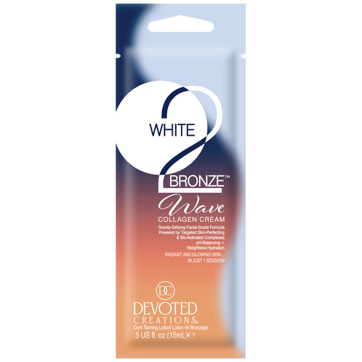 15ml sachet of Devoted Creations White 2 Bronze Wave