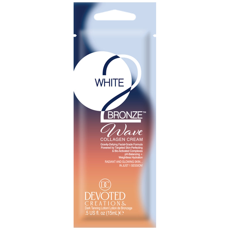 Devoted Creations White 2 Bronze Wave