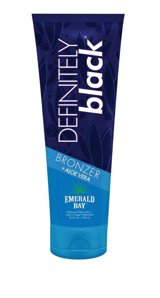 250ml bottle of Emerald Bay Definitely Black