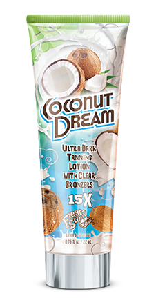 236ml bottle of Fiesta Sun Coconut Dream