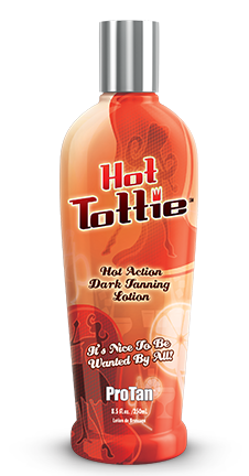 250ml bottle of Pro Tan Hot Tottie