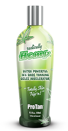 250ml bottle of Pro Tan Radically Hemp