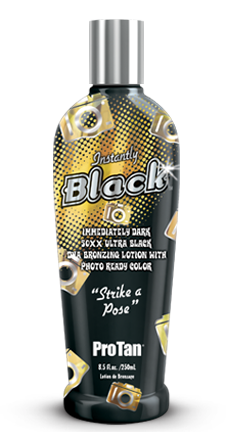 250ml bottle of Pro Tan Instantly Black