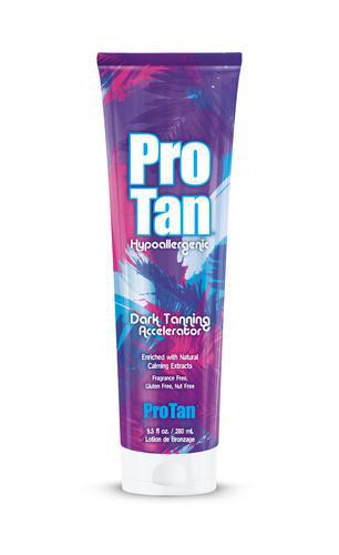 280ml bottle of Pro Tan Hypoallergenic Accelerator