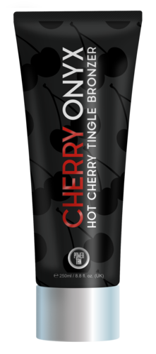 250ml bottle of Power Tan Cherry Onyx