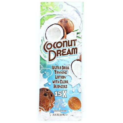 22ml sachet of Fiesta Sun Coconut Dream