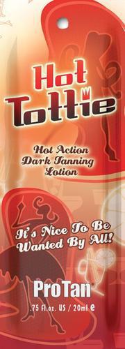 22ml sachet of Pro Tan Hot Tottie