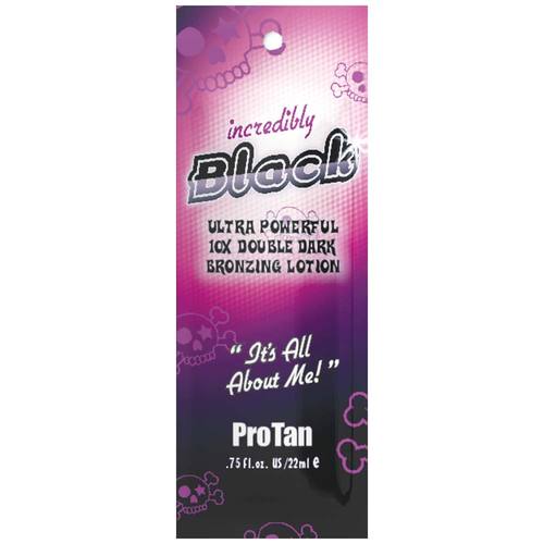 22ml sachet of Pro Tan Incredibly Black