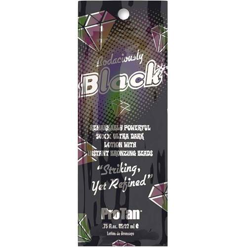 22ml sachet of Pro Tan Bodaciously Black