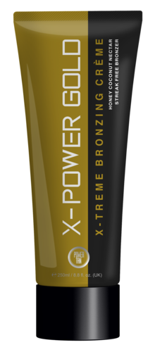 250ml bottle of Power Tan X-Power Gold